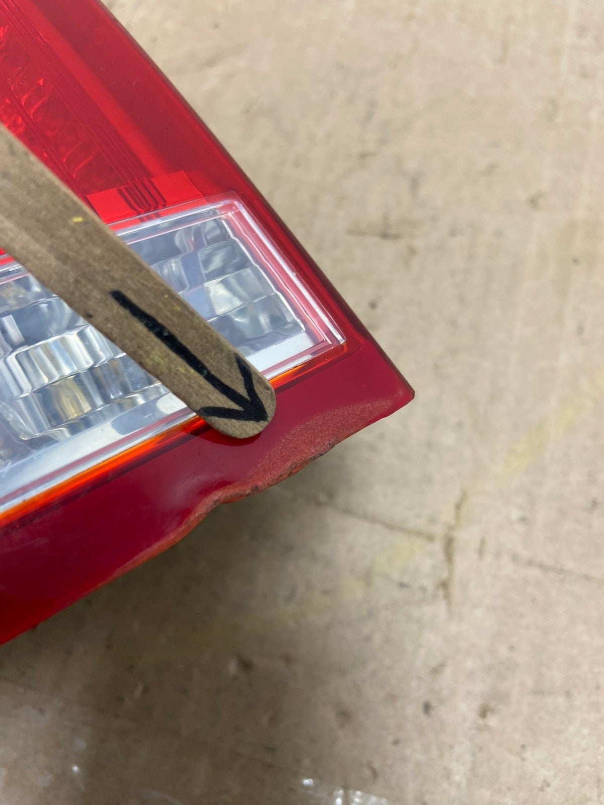 2006 to 2011 Cadillac DTS Left Driver Lh Side LED Tail light AE6850 LK4