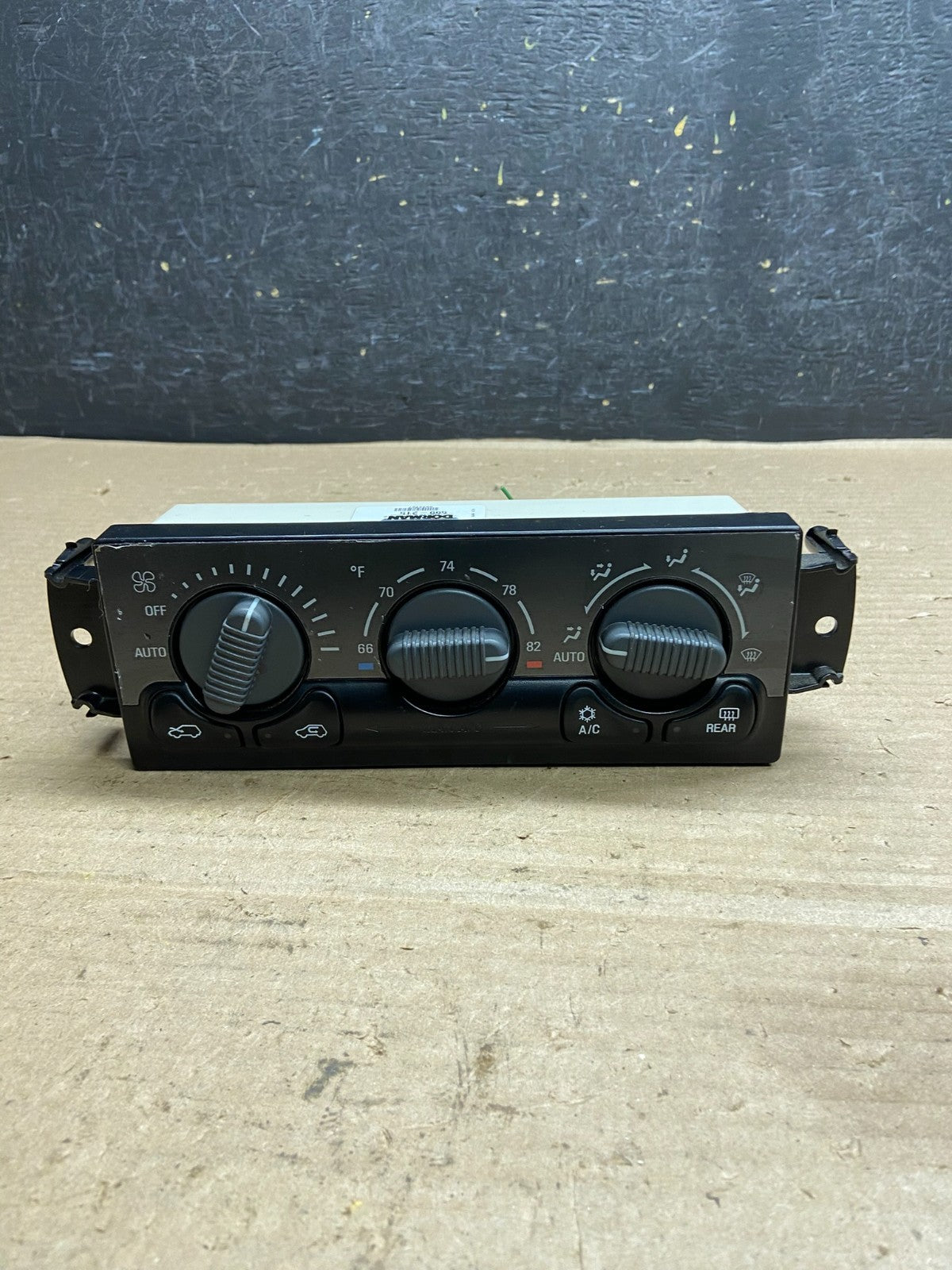 1999-2002 GMC Sierra Chevy Silverado Climate Control HVAC REAR DEF AH3752 PS0