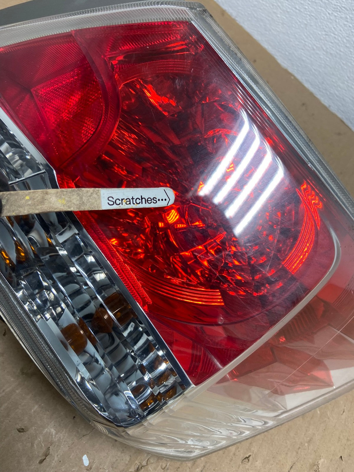 2008 to 2012 Honda Accord Sedan Tail light Right Passenger RH Side AB6617 LK3