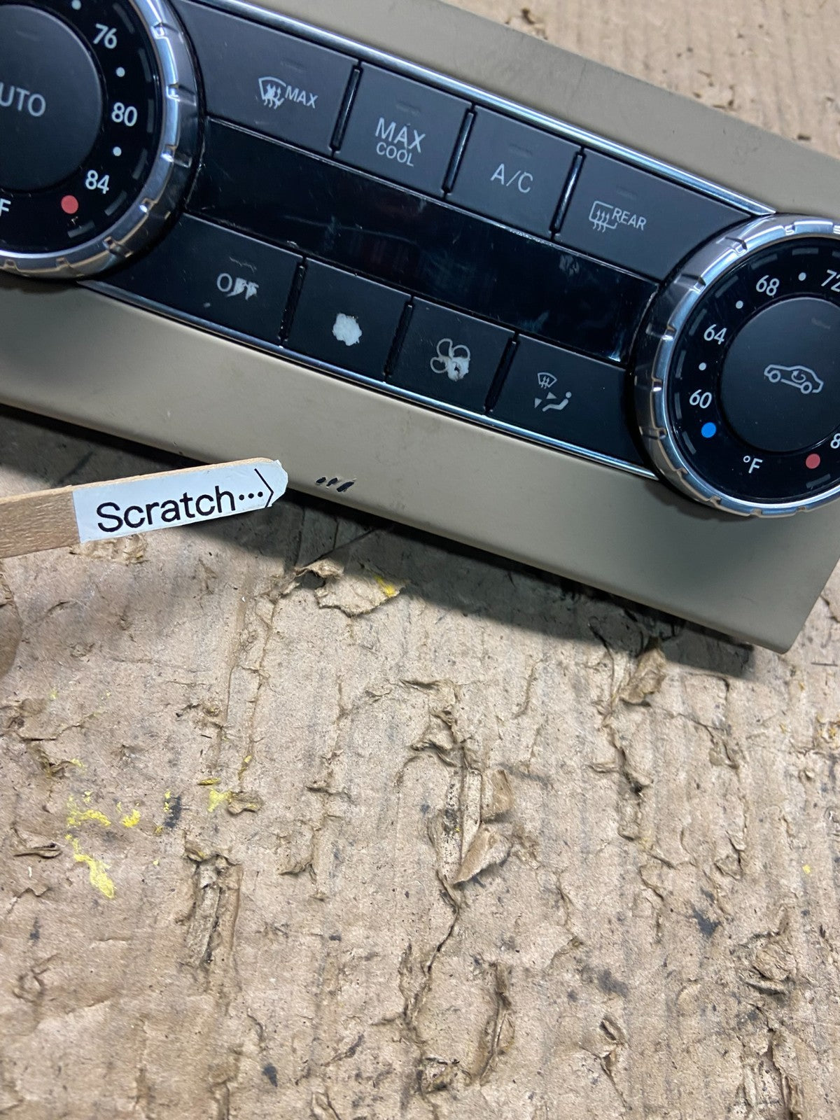 2013 - 2014 Mercedes W204 E350 C300 A/C Heater Climate Control Trim T1796 DG1