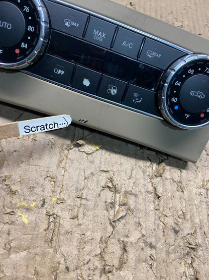 2013 - 2014 Mercedes W204 E350 C300 A/C Heater Climate Control Trim T1796 DG1