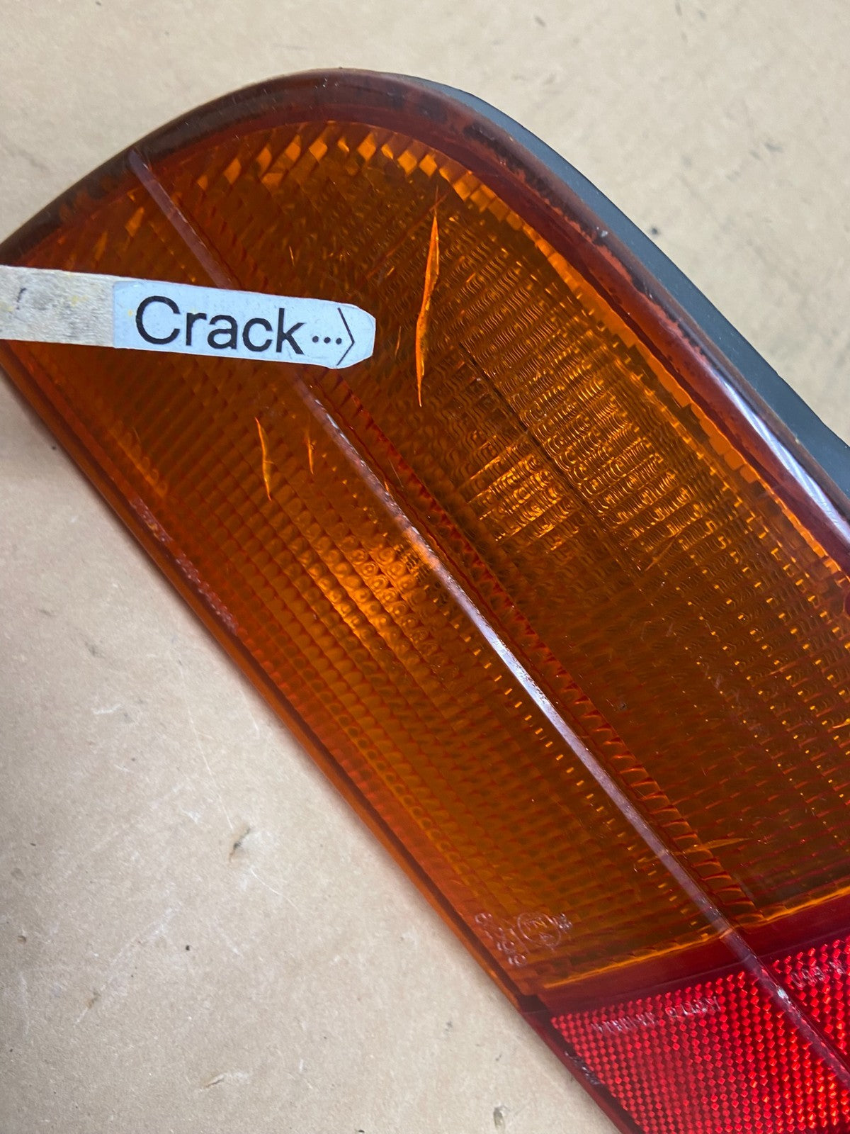 1987 to 1989 Nissan 300ZX Left Driver LH Side Tail Light AD2731 DG4