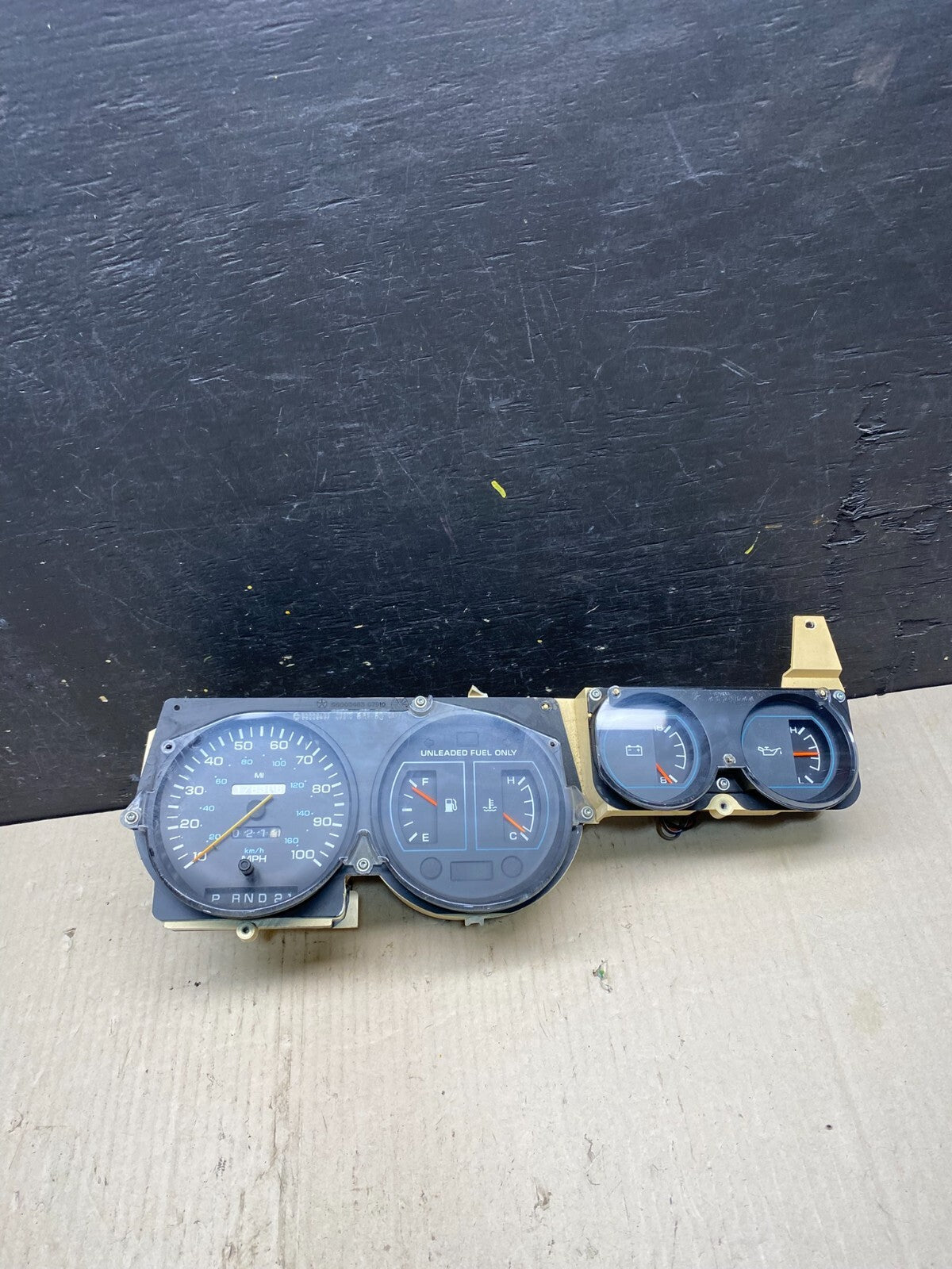 1981 1989 Dodge Ram 1500 Van Instrument Speedometer Gauge Cluster OEM o9908 DG0