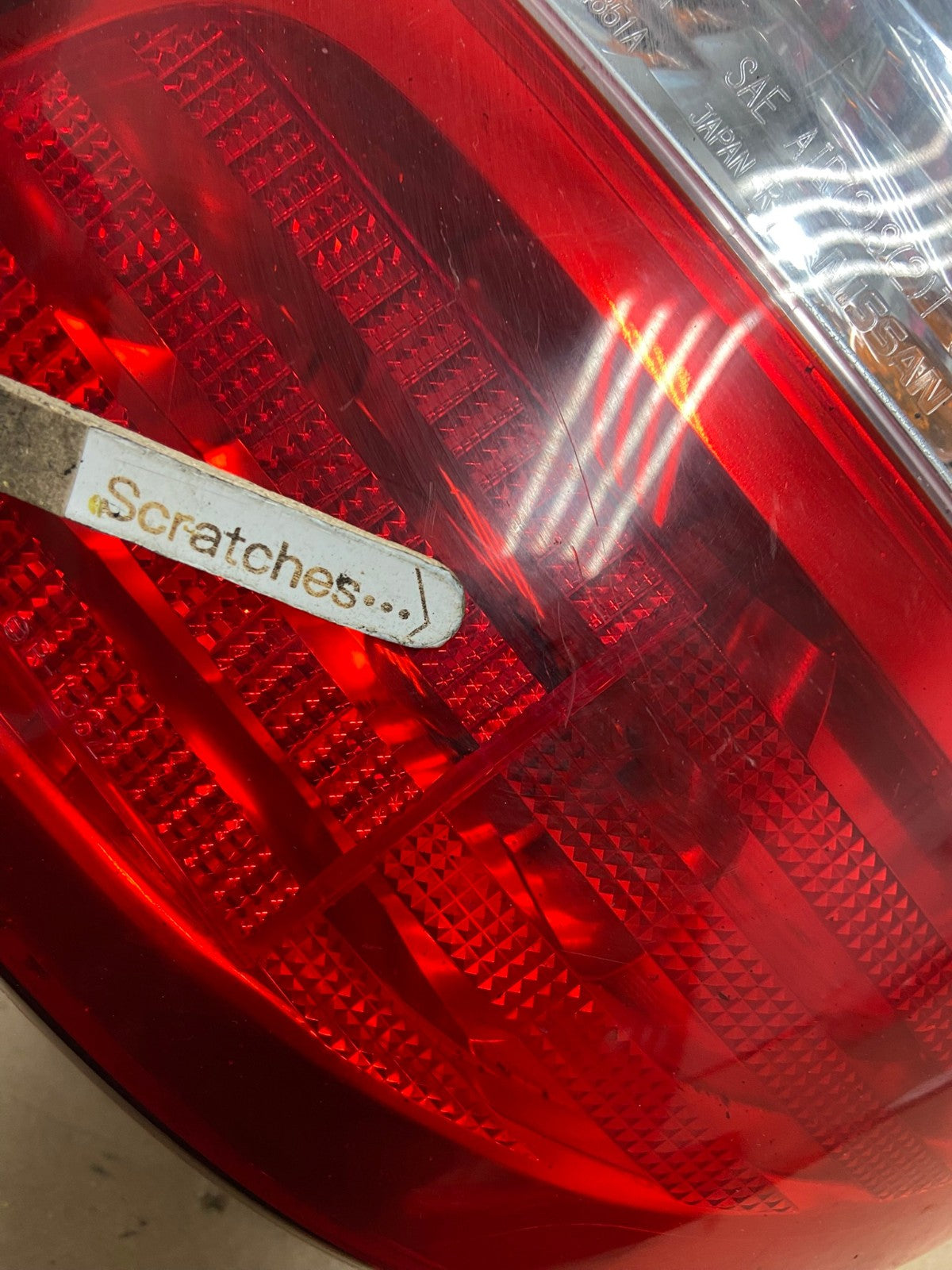2000 - 2001 Infiniti i30 Right Passenger Rh Side Tail Light AH9452 LK3