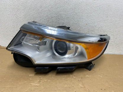 2011 to 2014 Ford Edge Front Left Driver Side Headlight Halogen AG9202 DW0