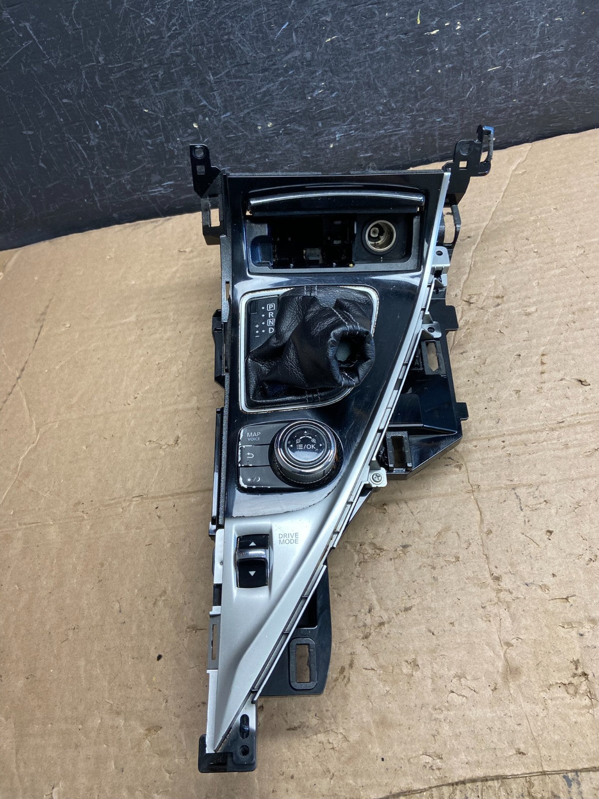 2014-2016 Infiniti Q50 Front Center Console Cup Shifter Bezel Trim af2332 DG1