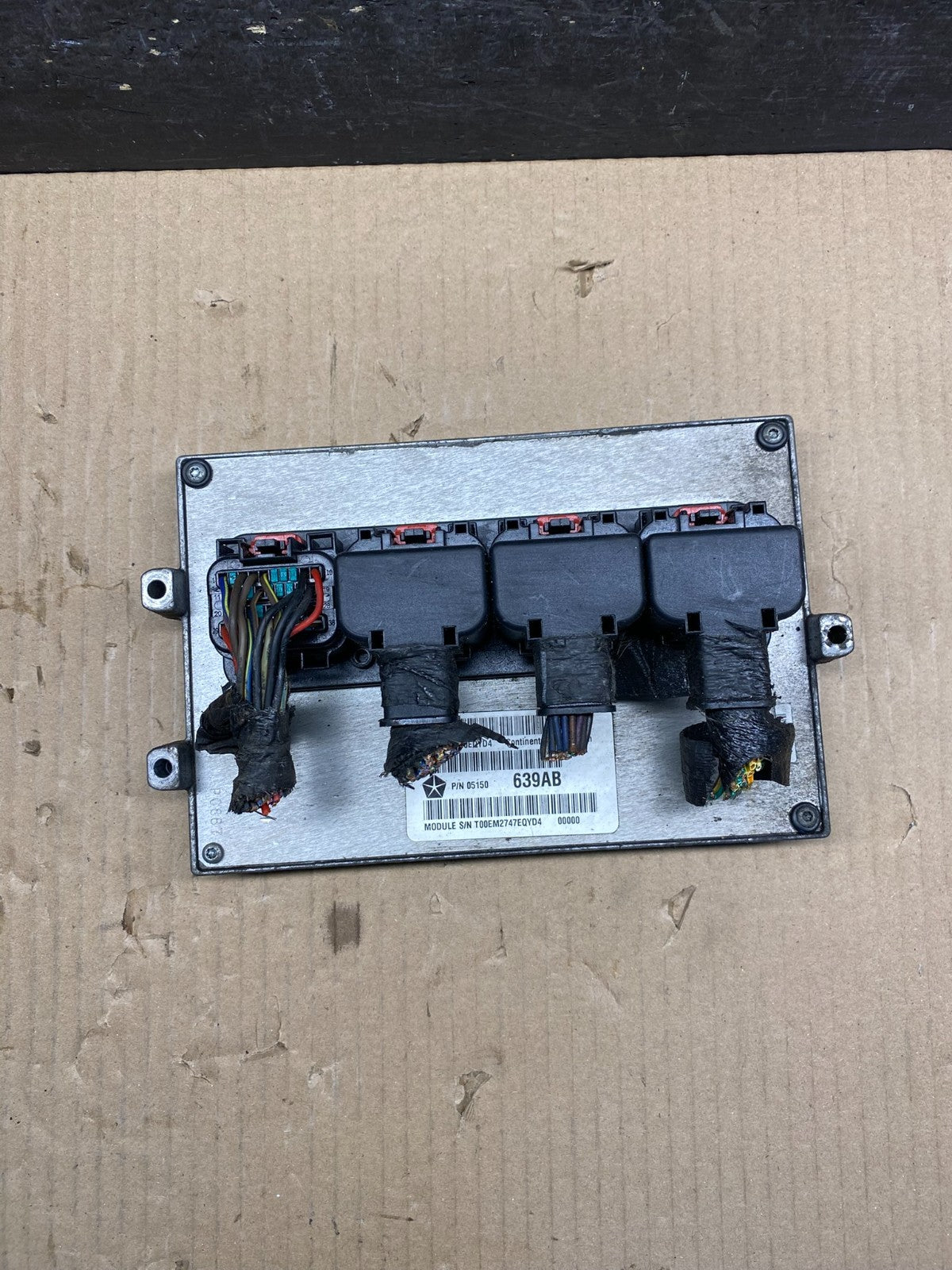2012 2013 Jeep Grand Cherokee 3.6L Engine Computer ECU ECM 05150639AB aj0209 DG0