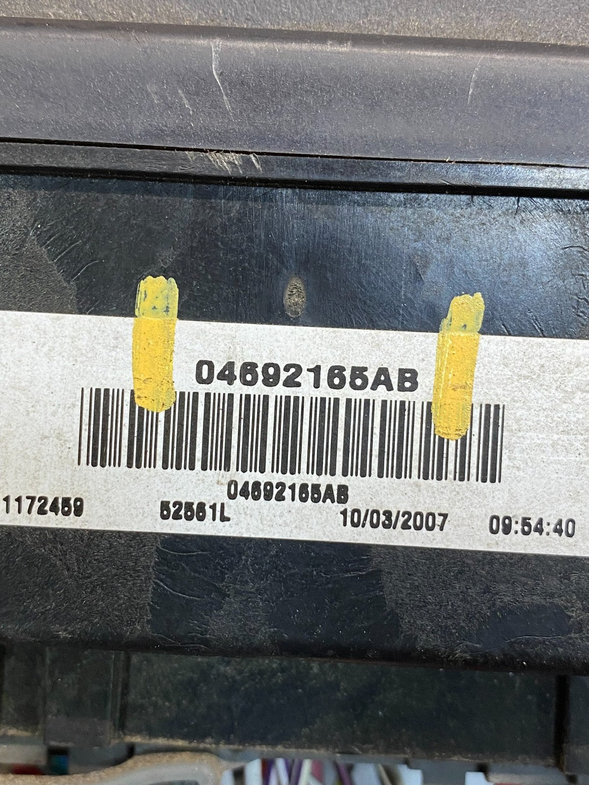 2008 Jeep Grand Cherokee Fuse Box Relay Panel BMC Body Module AE0093 DG6