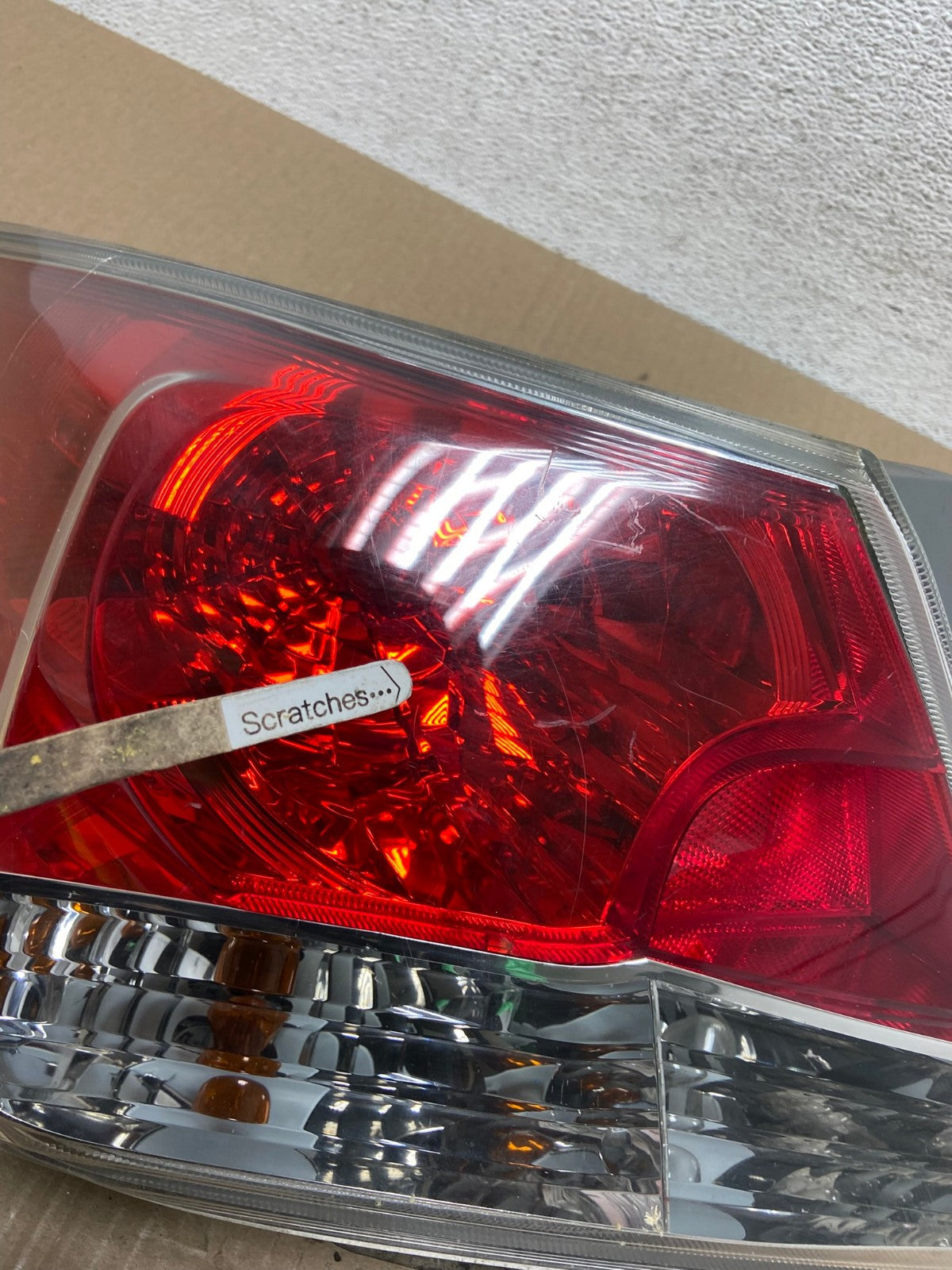 2008 to 2012 Honda Accord Sedan Tail light Left Driver LH Side AE7001 LK3