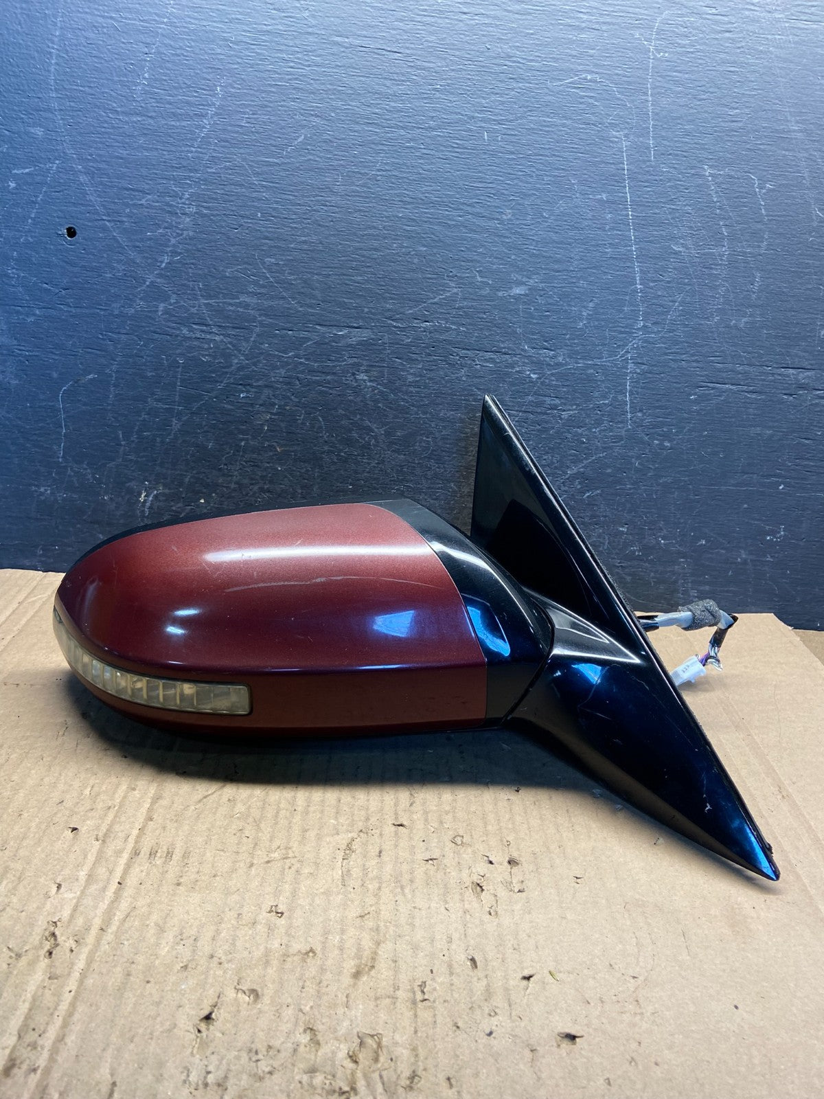 2009-2014 Nissan Maxima Right Passenger View Turn Signal Door Mirror AE2376 DW0