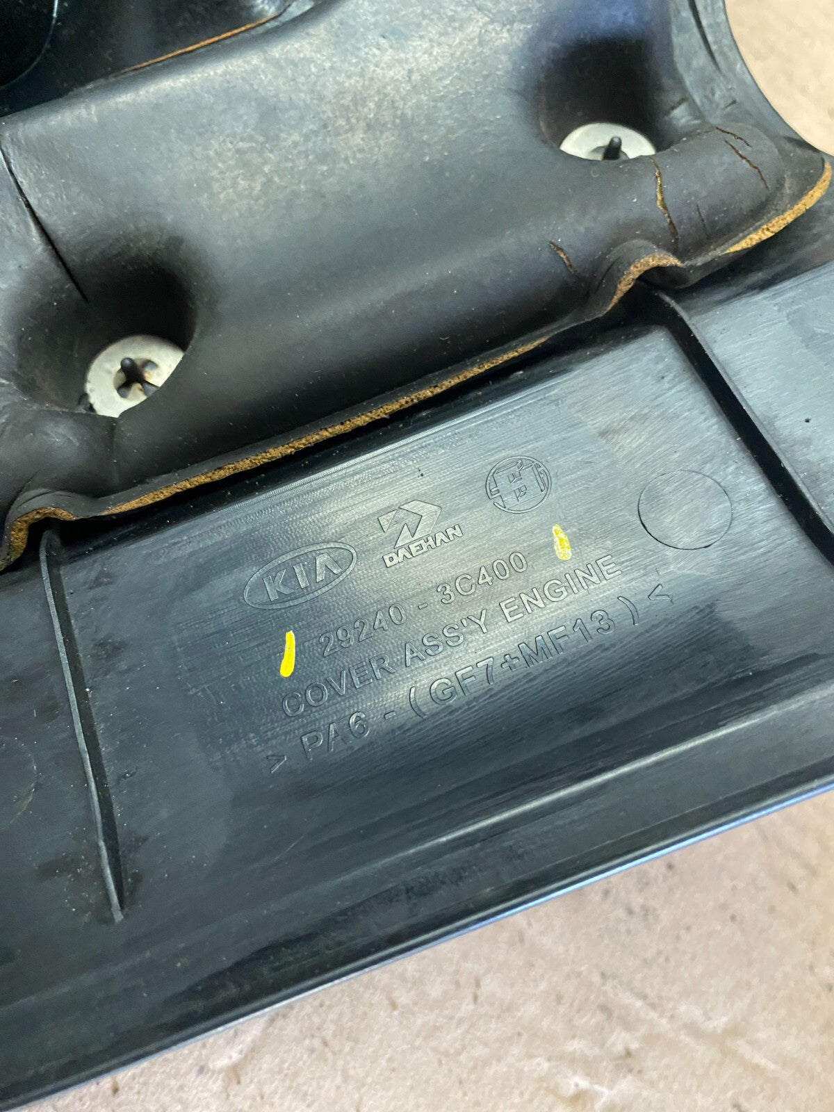2006 to 2008 Kia Sedona V6 3.8L Engine Motor Cover Oem O7942 DG8