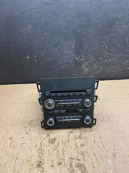 2009 2010 Lincoln Mkz Radio Navigation Hvac Climate Control Panel T8747 DG0