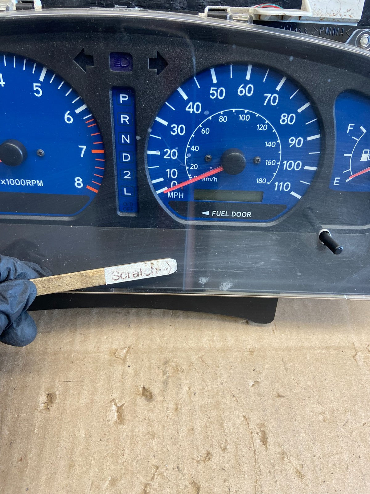 2001 2003 Toyota Sienna Speedometer Cluster Gauge AB9722 DG3