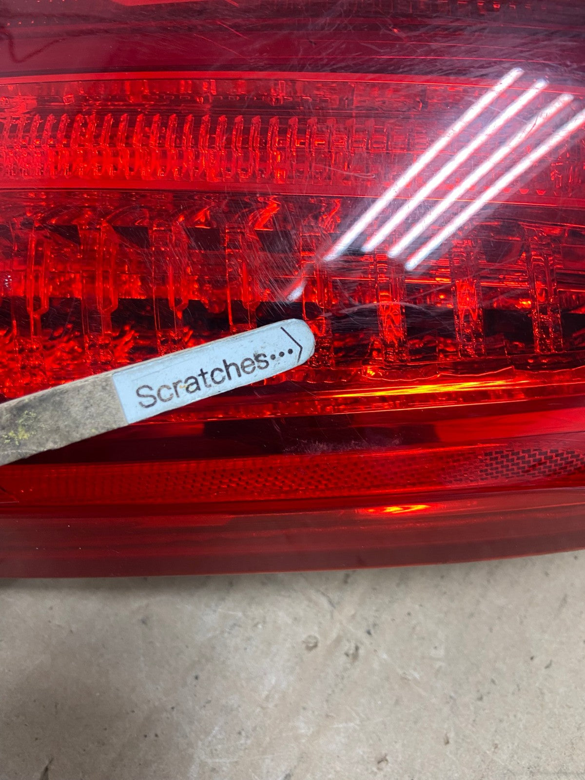 2013 to 2018 Cadillac Ats Right Passenger RH Side Tail Light AE4980 LK3