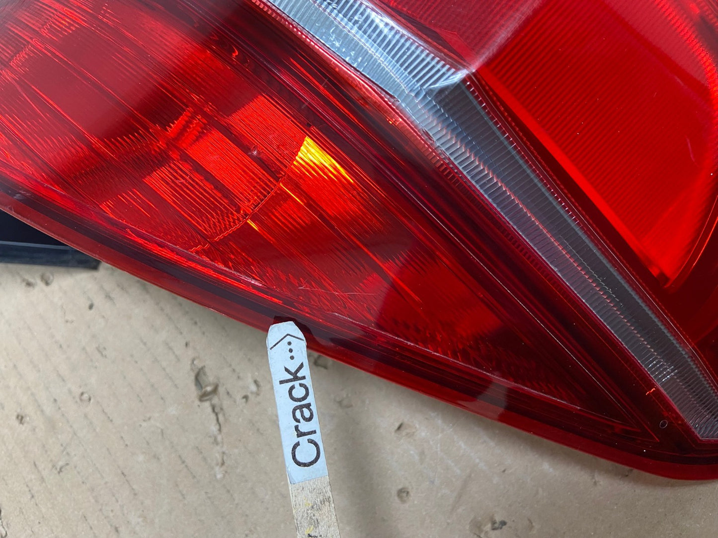 2011 2012 2013 Bmw X5 E70 Left Driver LH Tail Light AE7252 LK4