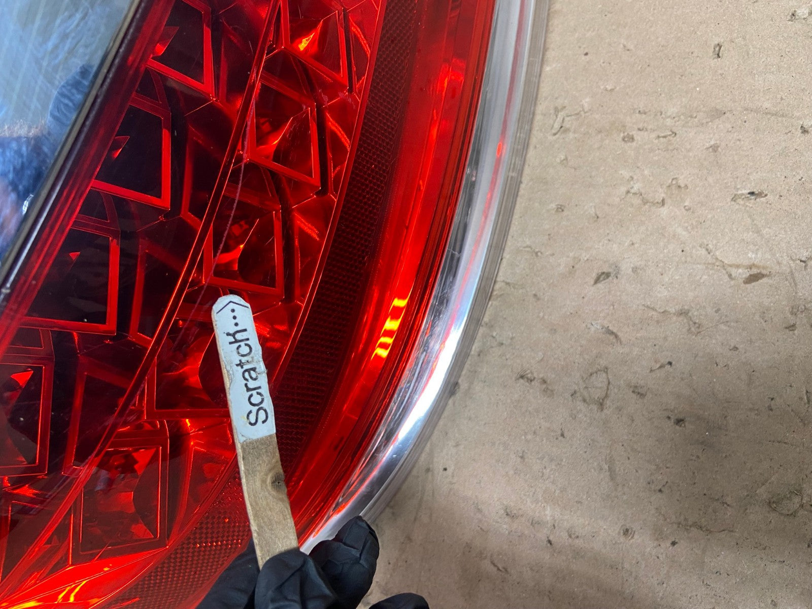2010 to 2013 Buick Lacrosse Left Driver LH Side Tail Light AG4950 LK3