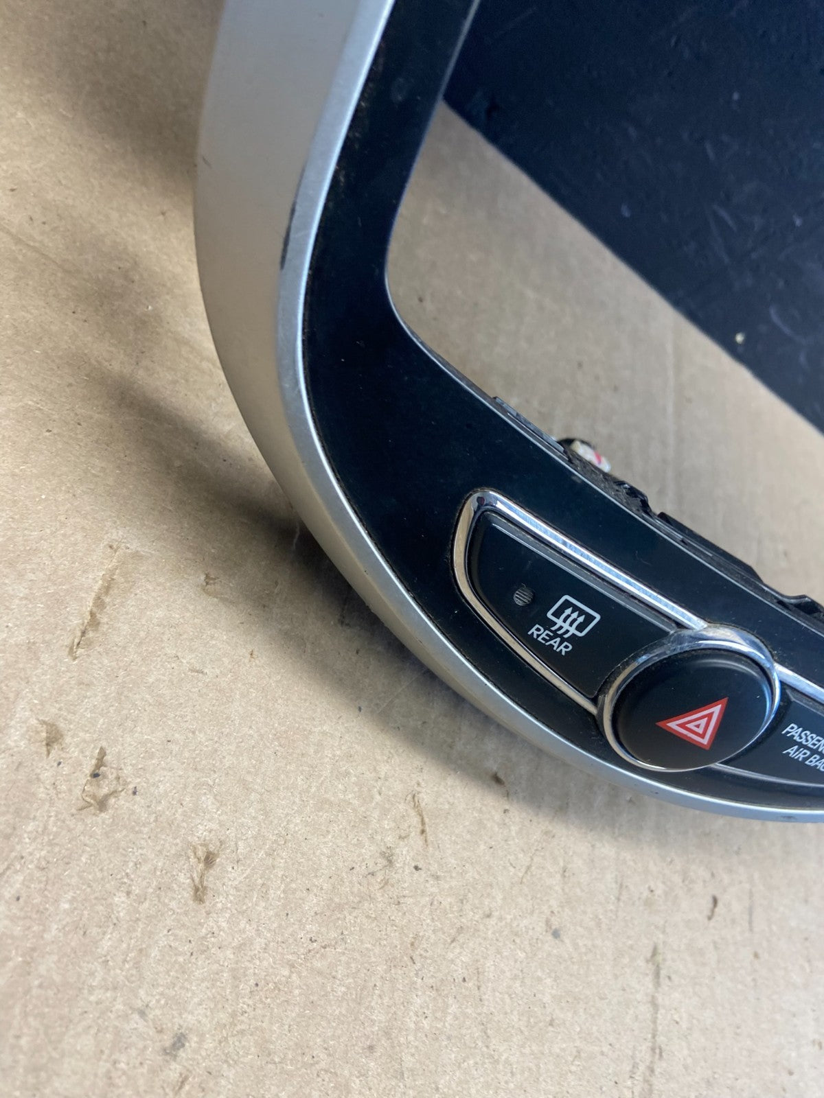 2012 to 2017 Hyundai Accent Center Radio Hazard Air Vent Bezel OEM ab9441 DG3