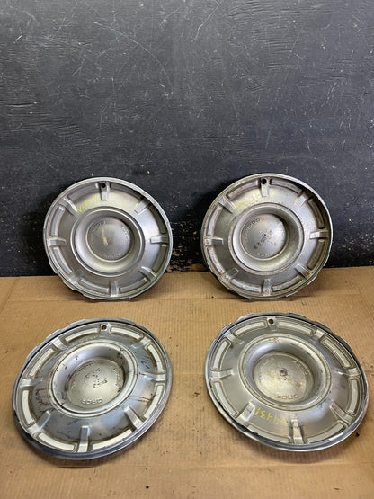 1970-1972 Ford Maverick  Vintage  4pc OEM 14" Hubcap Wheel Covers AB28091