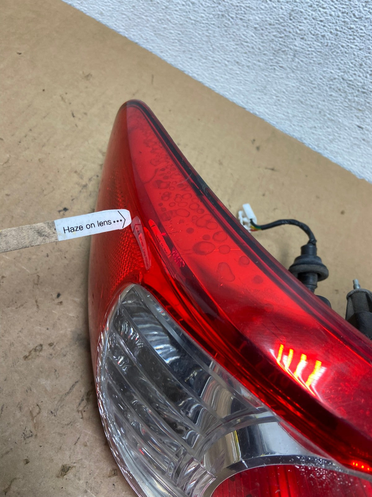2010 to 2012 Hyundai Santa Fe Left Driver Side LH Tail Light AD3122 LK5