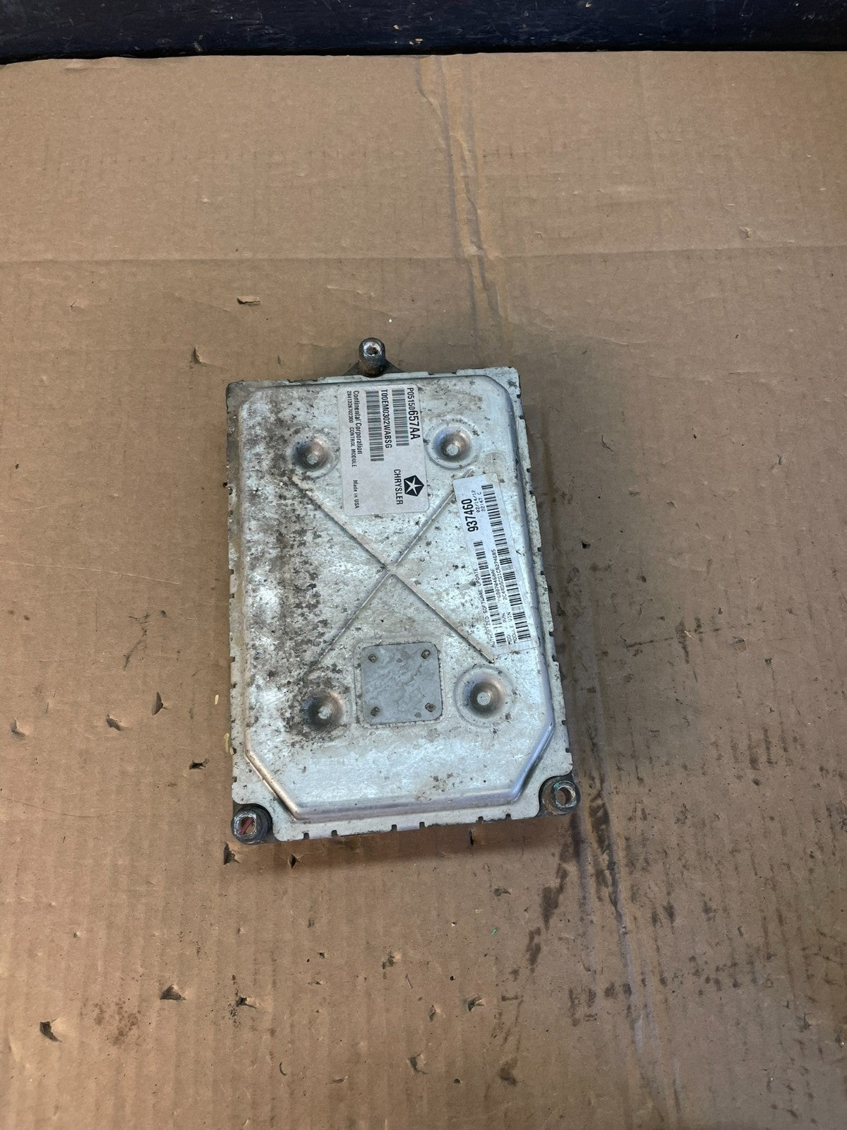 2012 Dodge Grand Caravan Town & Country ECM ECU Engine Computer AC5485 DG1