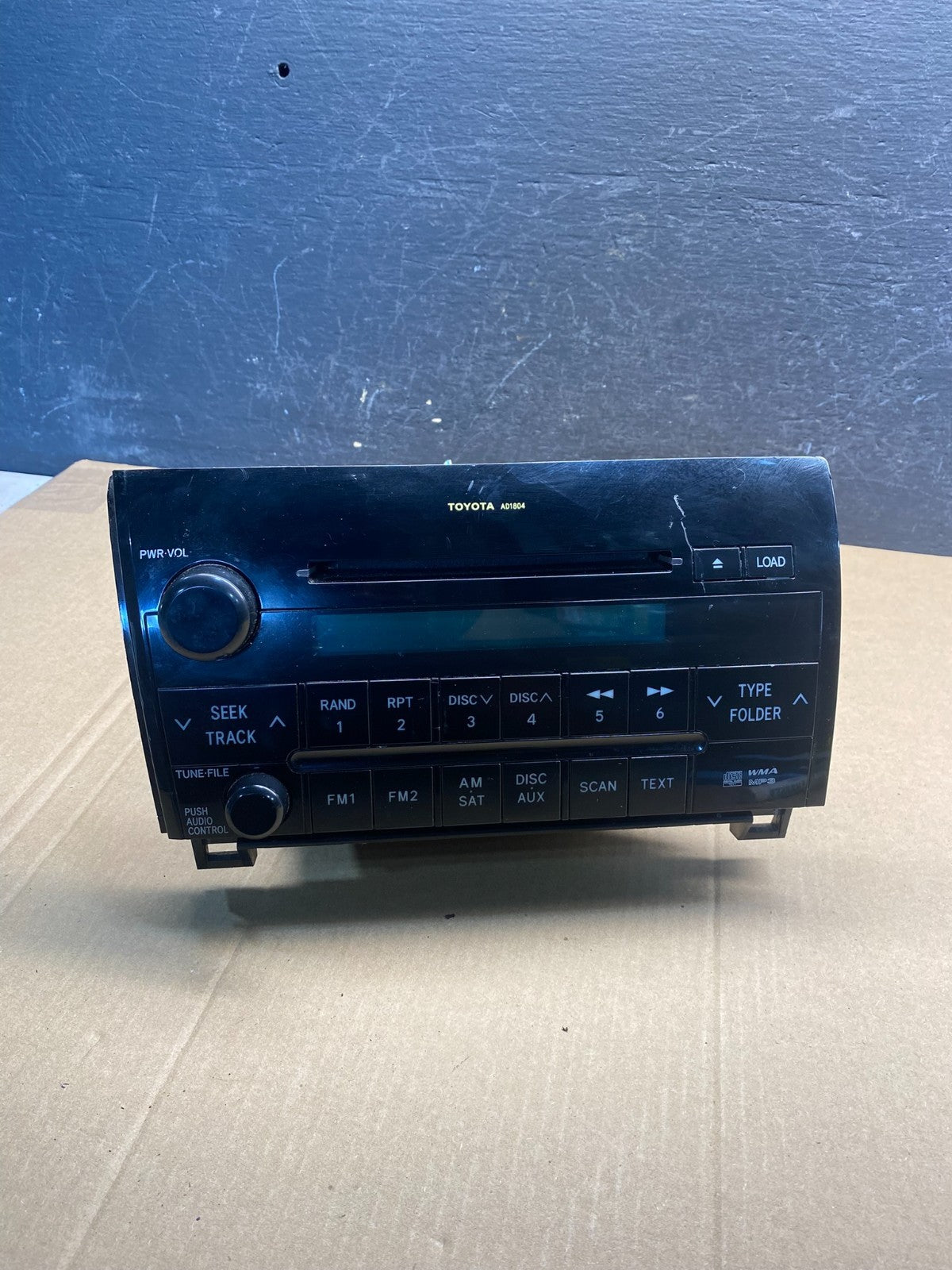 2007 to 2013 Toyota Tundra AM/FM Radio CD Player AE7503 DW0