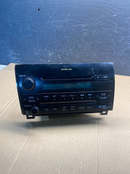 2007 to 2013 Toyota Tundra AM/FM Radio CD Player AE7503 DW0