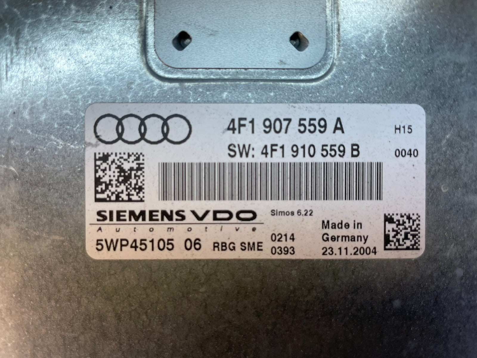 2004 2005 2006 BMW X5 645i 4.4L VVT Valvetronic Control Module AC5384 DG2