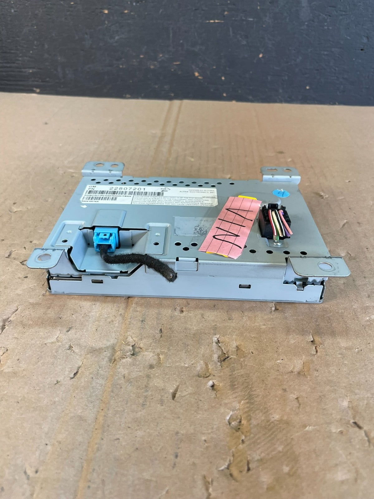 2010 - 2011 Chevrolet Equinox Radio Display Screen Information Dash Oe AD5953 DG4