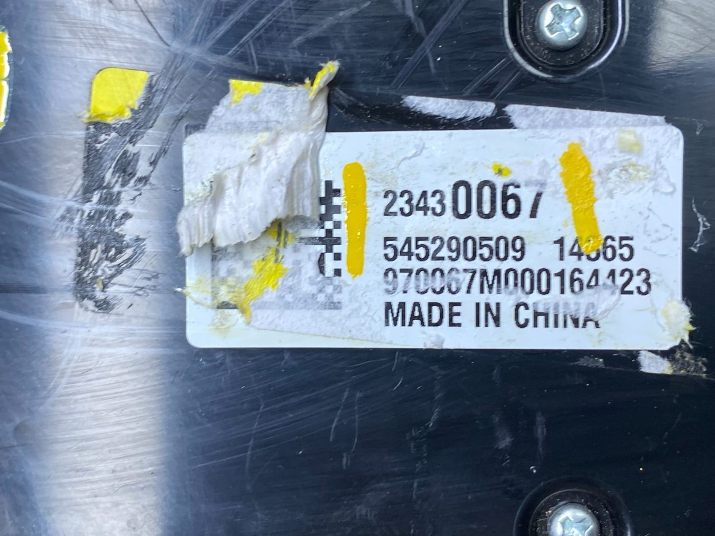 2013 2014 2015 Chevrolet Malibu AM FM Radio Control Panel T4747 DG5