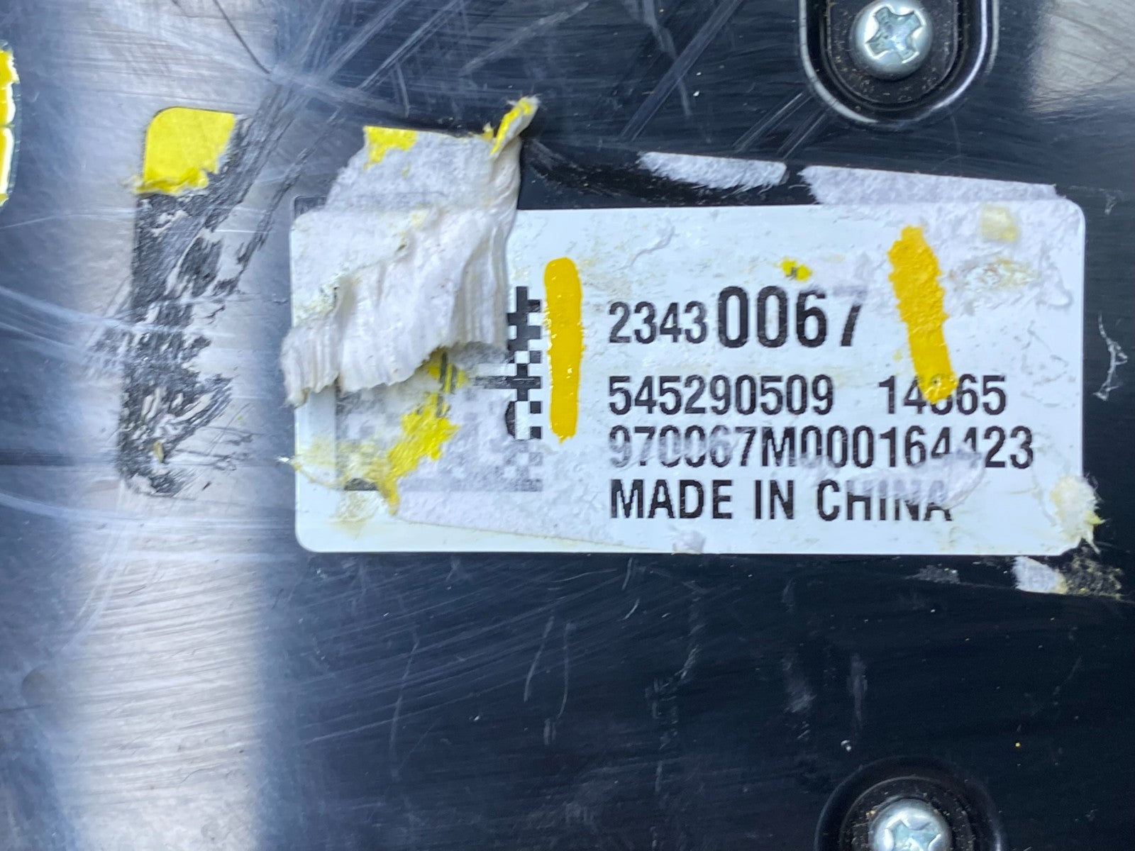 2013 2014 2015 Chevrolet Malibu AM FM Radio Control Panel T4747 DG5