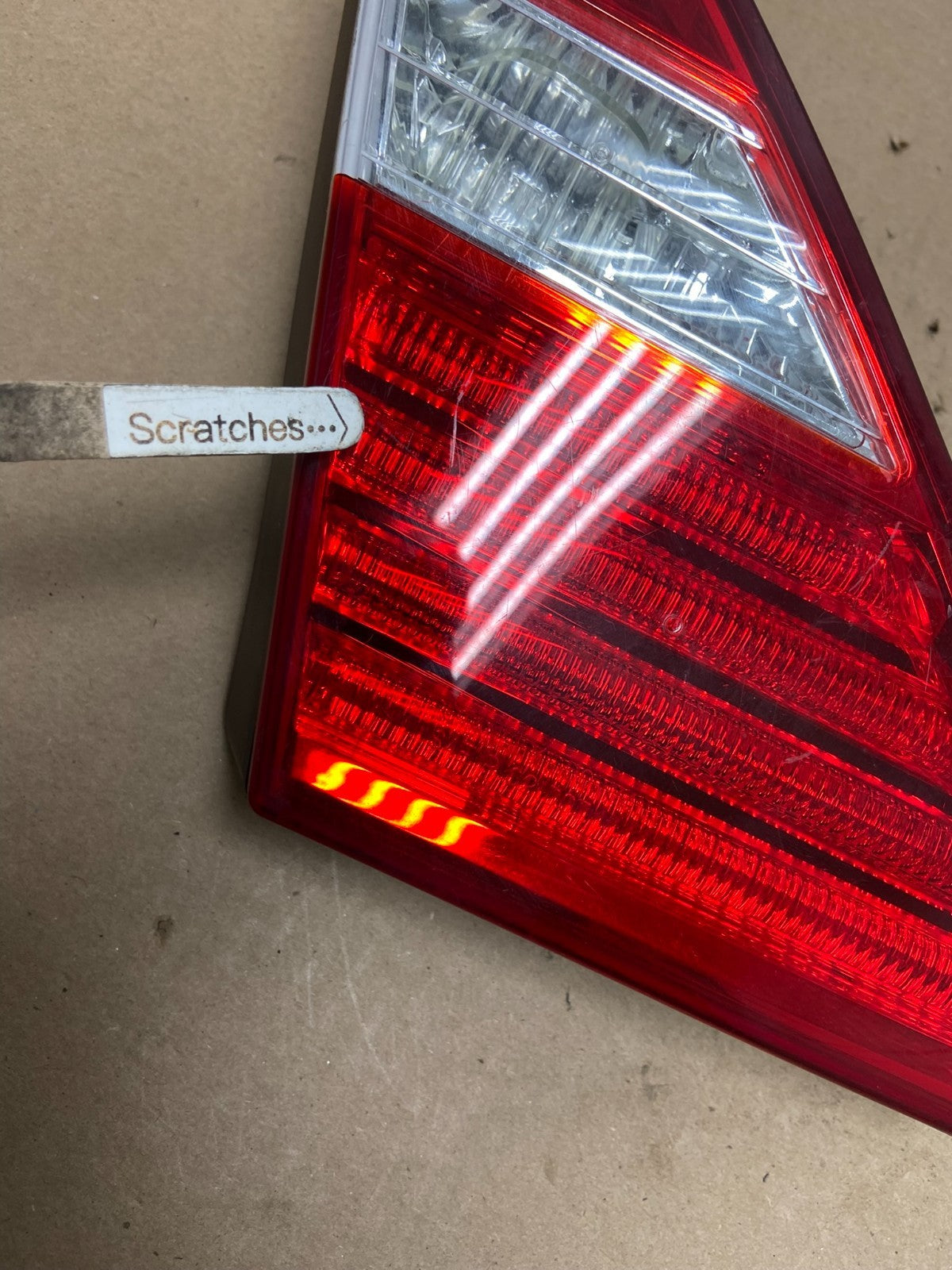 2004 to 2006 Lexus LS430 Left Driver Side Tail Light Inner AG34043