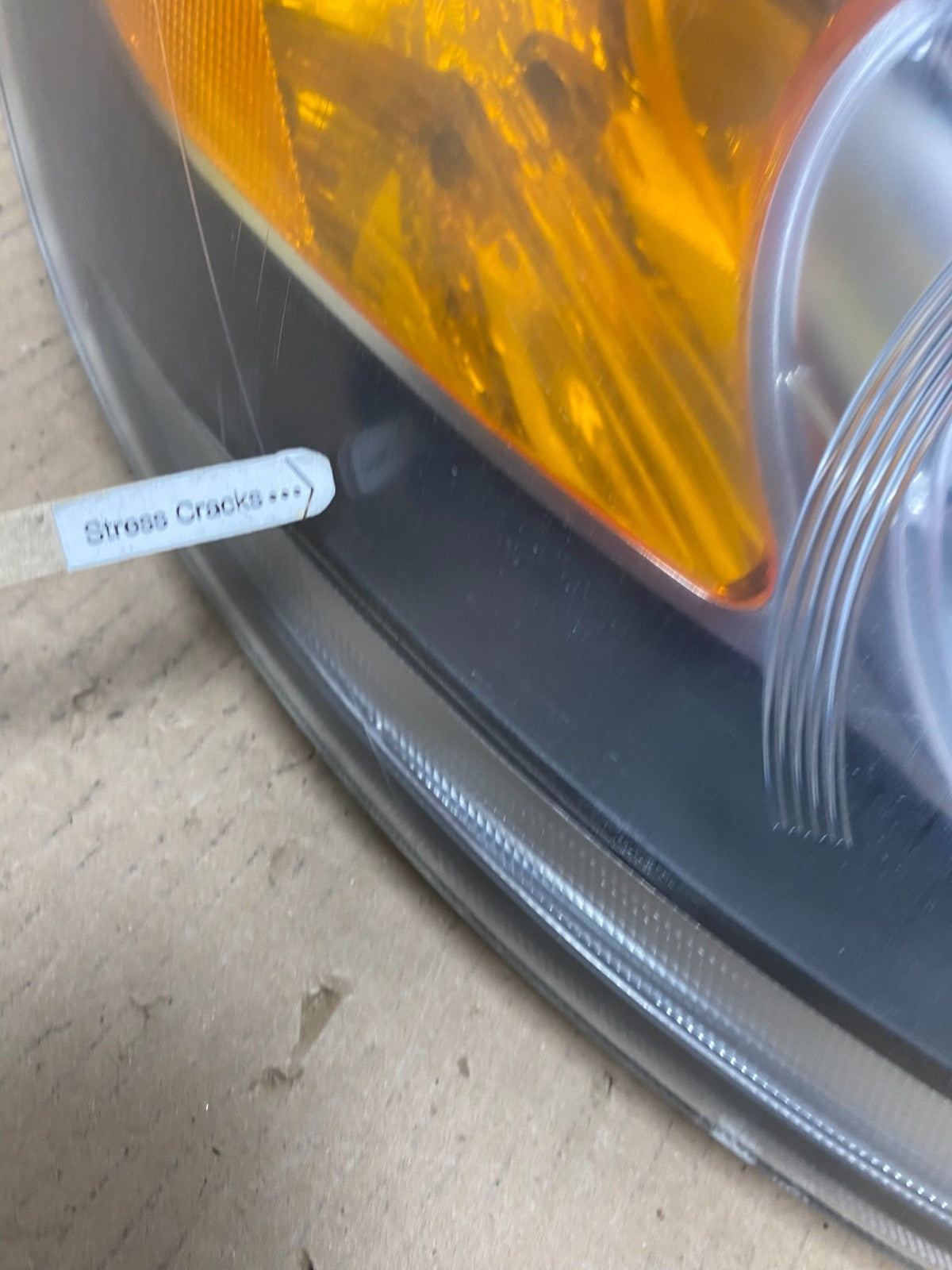 2007 2008 2009 Hyundai Santa Fe Right Passenger Halogen Headlight AE7260 DW4