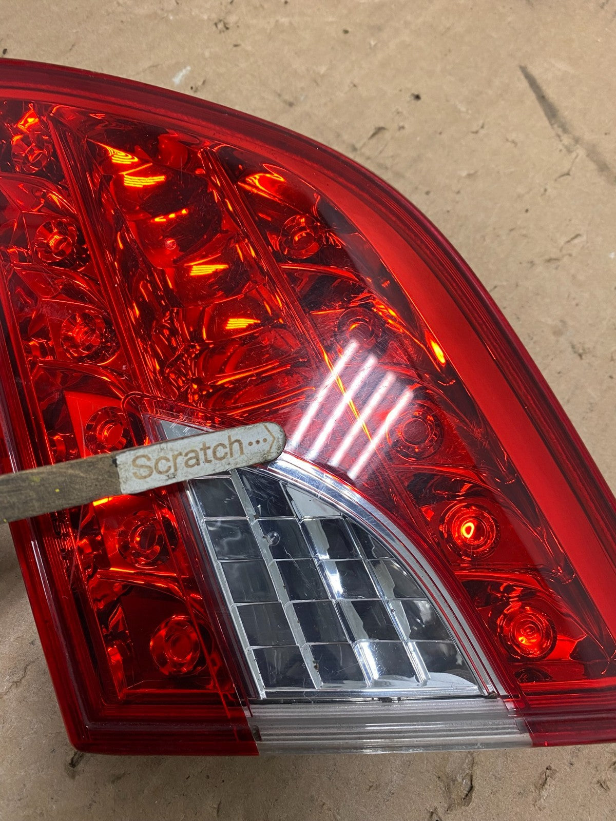 2013 2014 2015 Nissan Sentra Led Right Passenger Inner Tail Light Oem U8610 DW4
