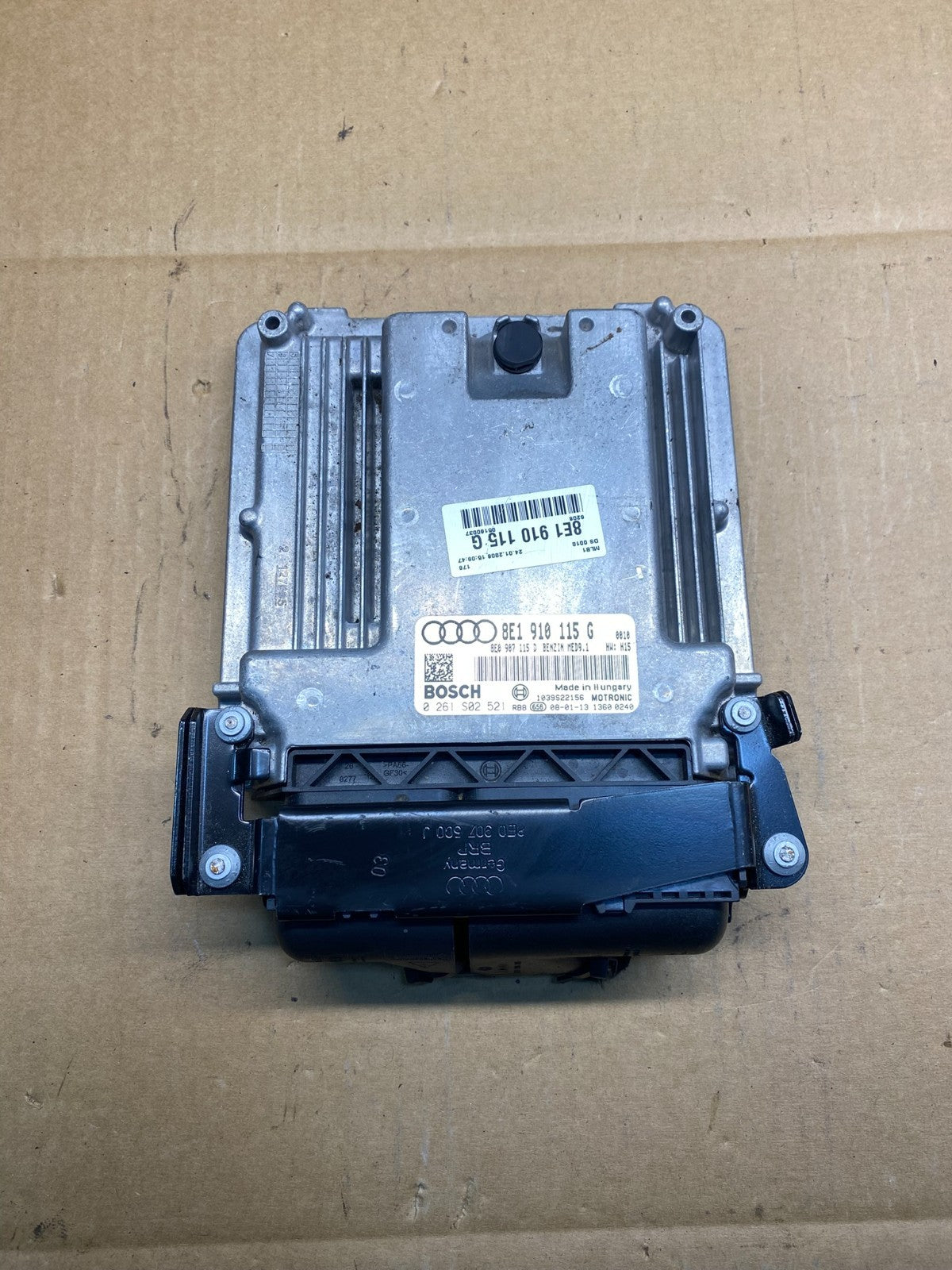 2008 2009 Audi A4 2.0L Engine Computer Ecu Pcm Ecm 8E1910115G AI9890 DW0