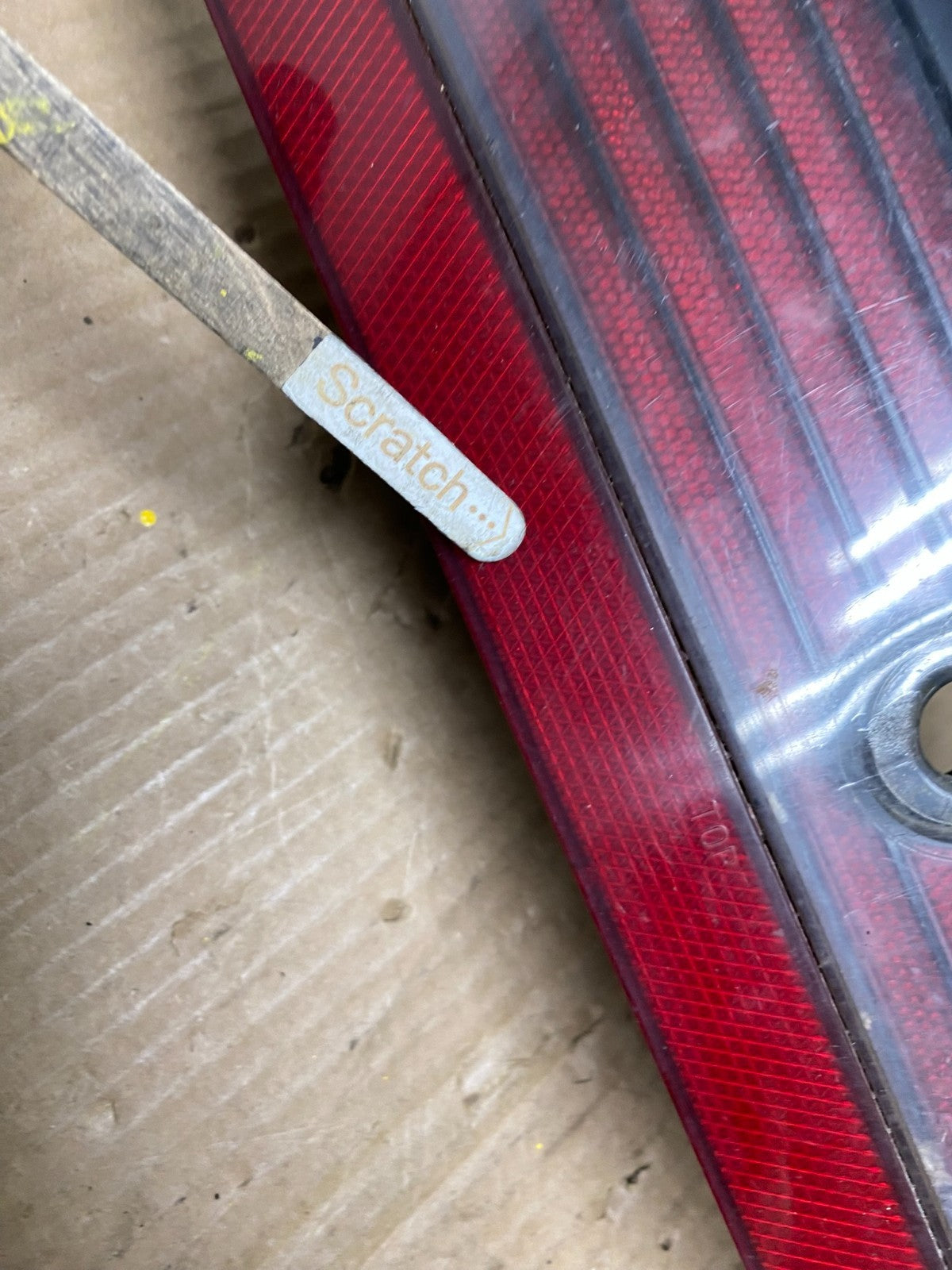 1989 to 1992 Ford Probe Trunk Lock Brake Light W5282 PS5