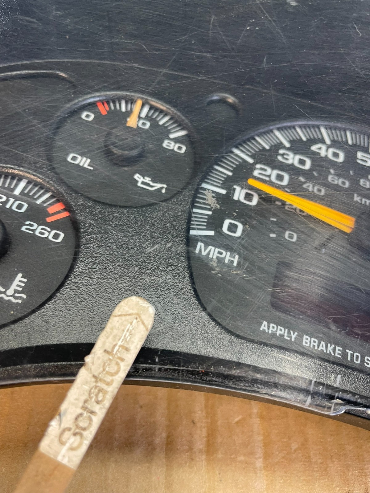 1996 to 2000 Chevrolet Express Speedometer Cluster Gauge AF3602 DG5