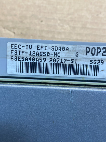 1993-1995 Ford F150 F250 F350 4.9L Engine Control ECU Computer Module AF4122 DW2