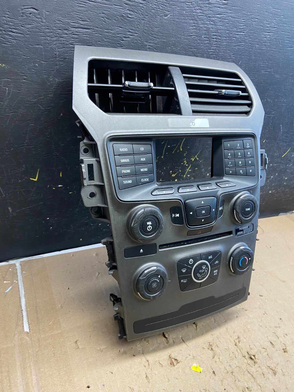 2014 2015 Ford Explorer Radio Climate Control Trim Bezel Panel OEM ab5453 DG2