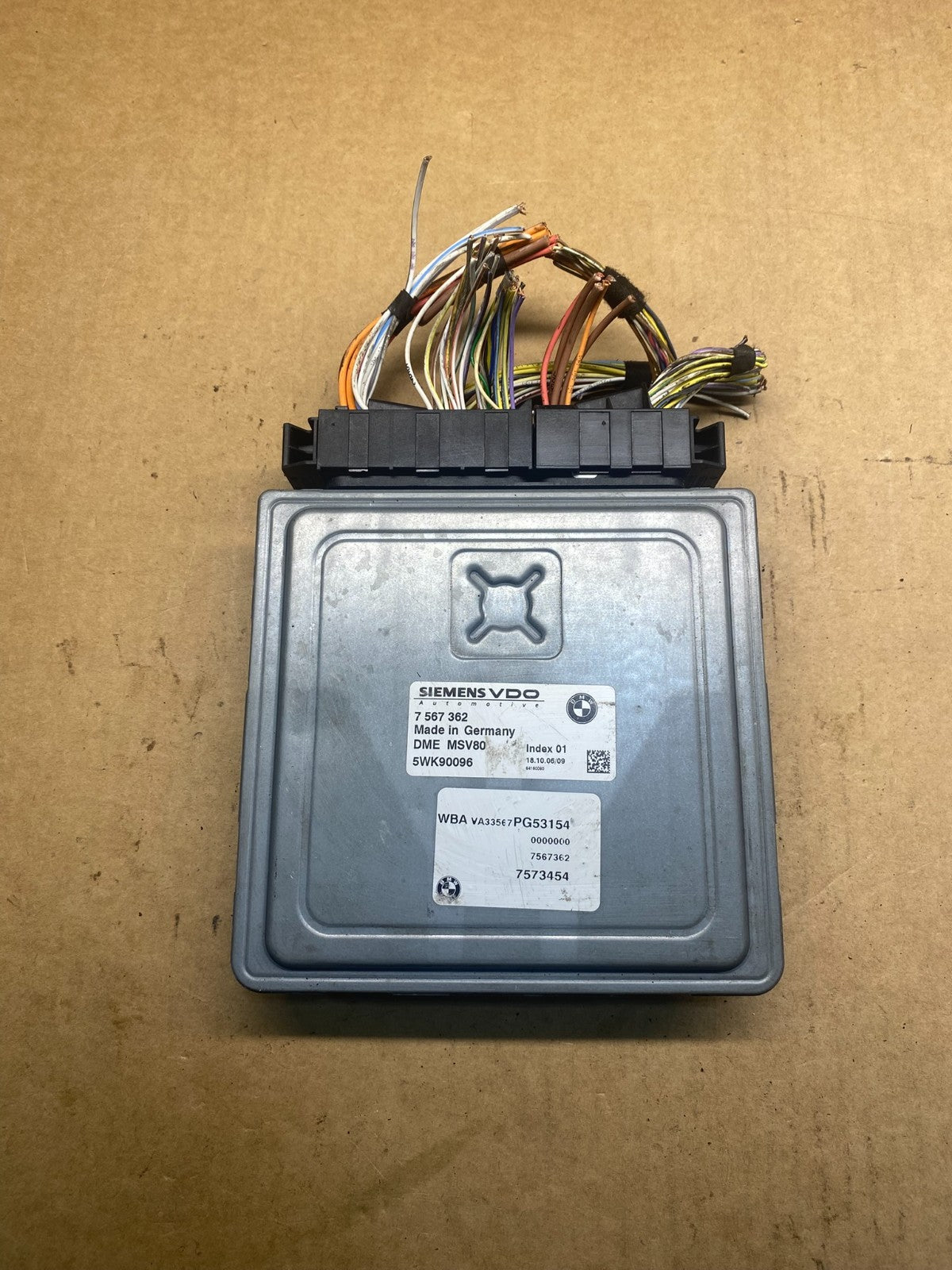 2007 to 2010 Bmw 323i Ecm Ecu Engine Computer AH7184 DW0