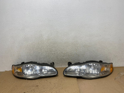 2000 to 2005 Chevrolet Monte Carlo Left+Right Side Set Headlights AI1351 DW0