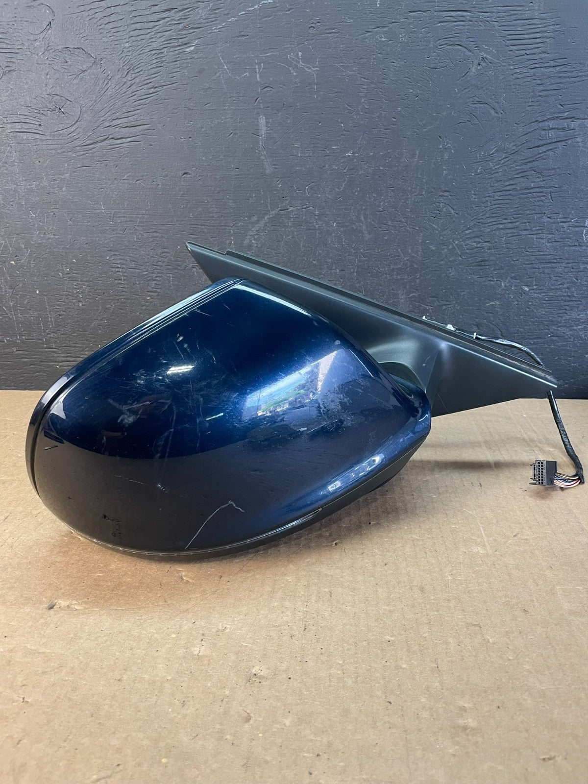2009 to 2012 Audi Q5 Right Passenger Side Door View Power Mirror AD0316 DW1
