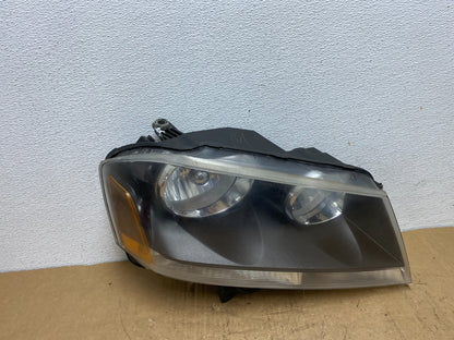 2008 to 2014 Dodge Avenger Right Passenger Side Black Headlight AD1431 DW0