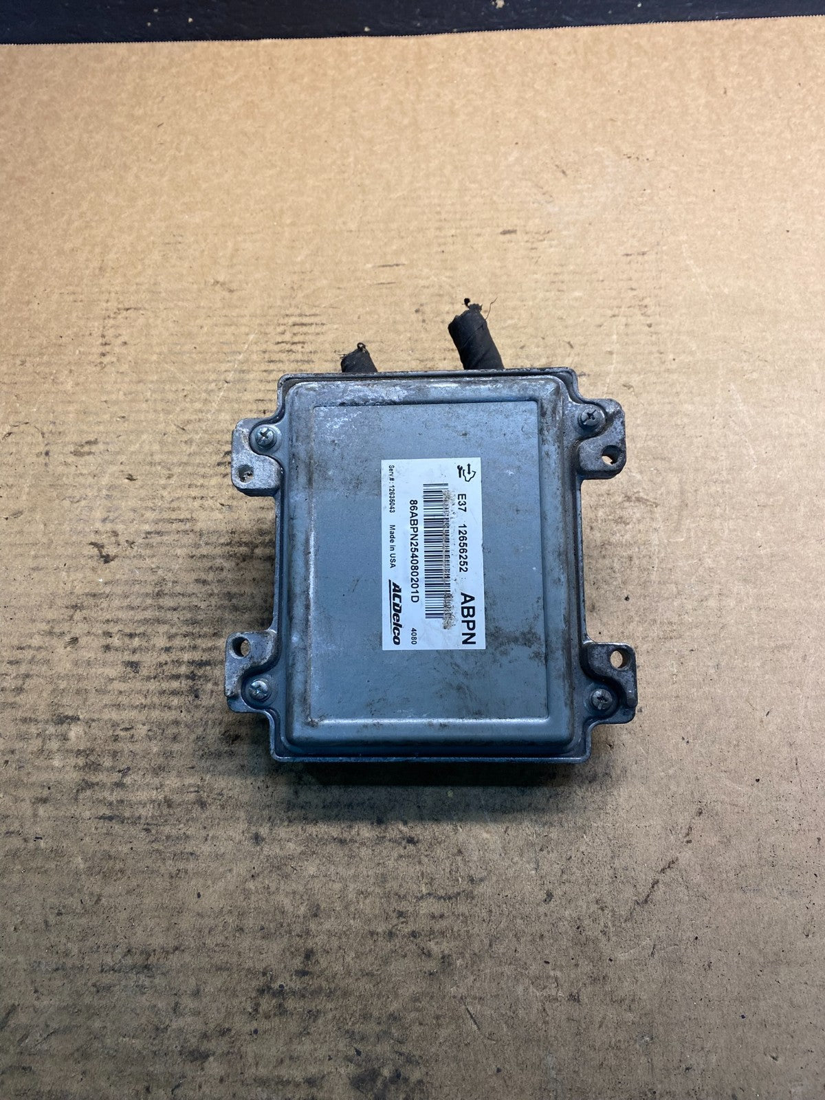 2010 to 2013 Chevrolet Silverado Engine Control Module 12656252 aa1762 DG3