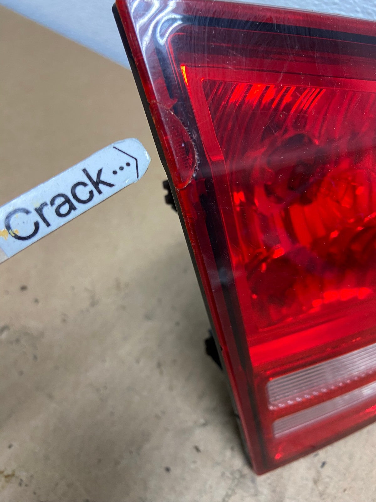 2009 2010 2011 Dodge Journey Left Driver Inner Trunk Lid Tail Light AC3092 LK3