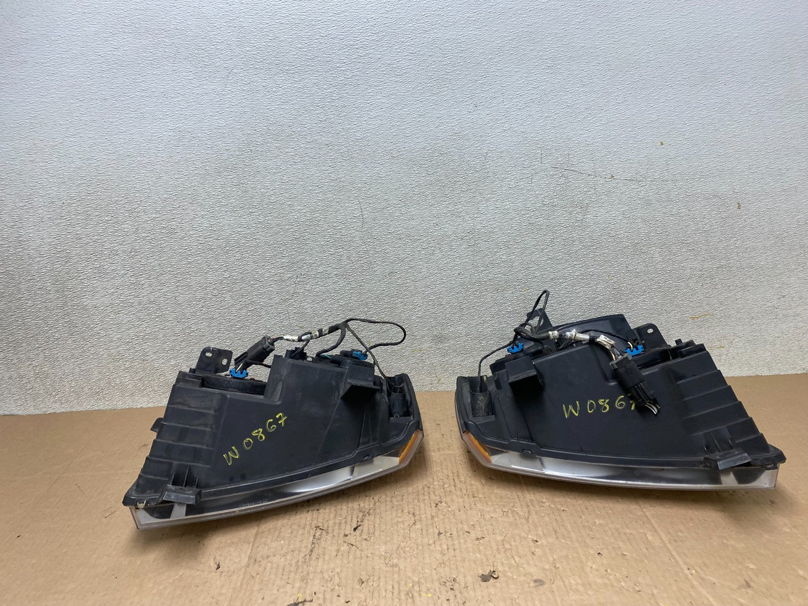2005-2007 Jeep Grand Cherokee Left+Right Halogen Headlights W0867 DW13