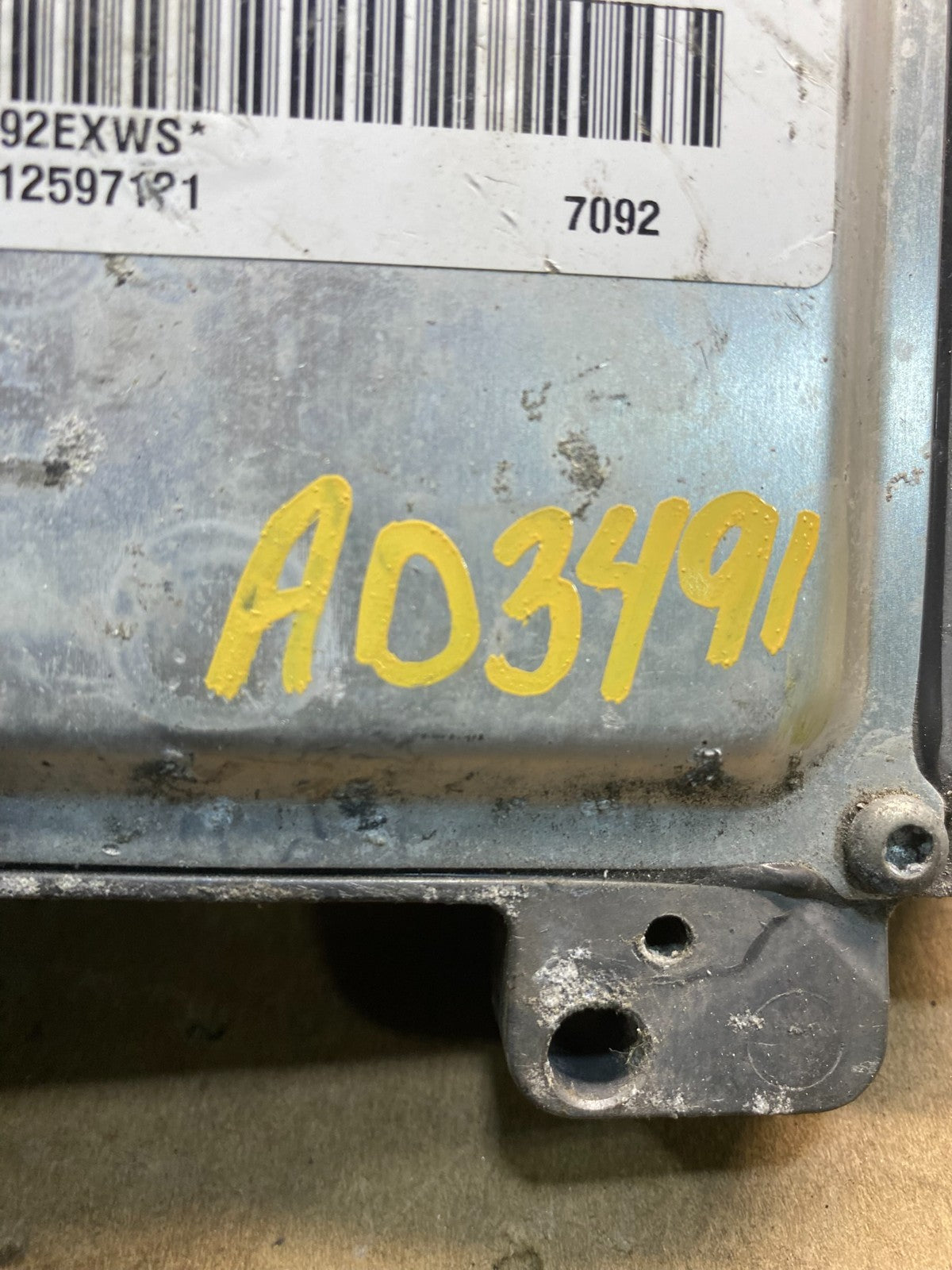 2007 Chevrolet Silverado Yukon Engine Control Module ECM ECU AD3491 DG3