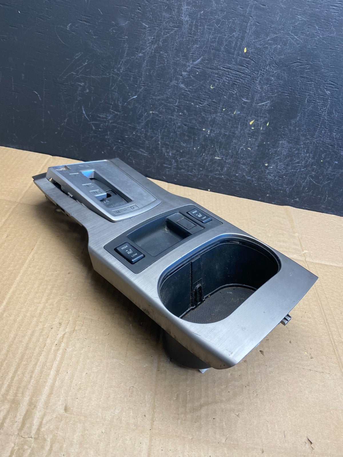 2010-2014 Subaru Outback Legacy Console Shifter Trim Bezel Cup Holder ac9353 DG2