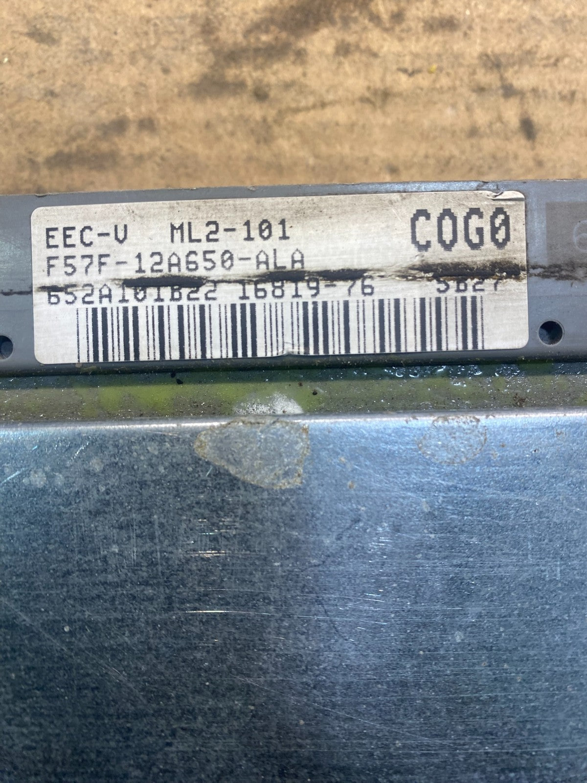 1995 Ford Ranger 3.0L Engine Control Unit ECU Computer Module aa0753 DG3