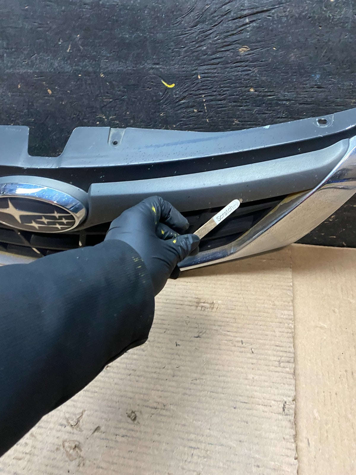2009 to 2011 Subaru Impreza Sedan Front Upper Grille Grill Aftermarket V7144 DG5