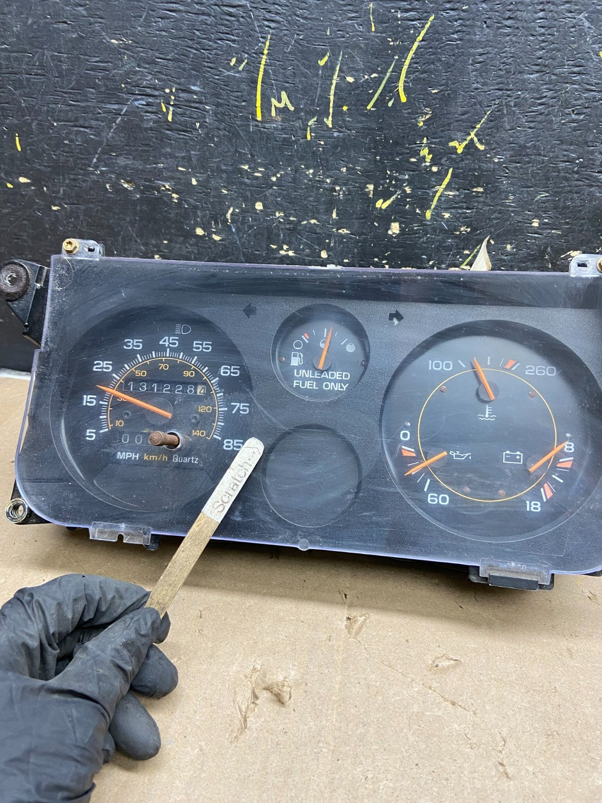 1992-1993 Chevrolet G10 G20 G30 Cluster Gauge Speedometer AB2033 DG1